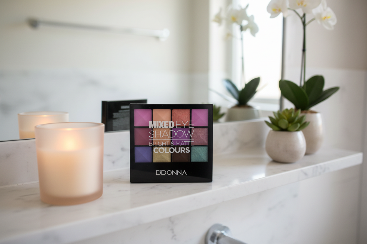 D'DONNA Mixed Eyeshadow - Palette 9 Fards Bright & Matte Colors